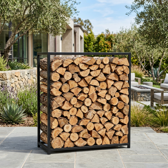 1/4 Cord Firewood Stack